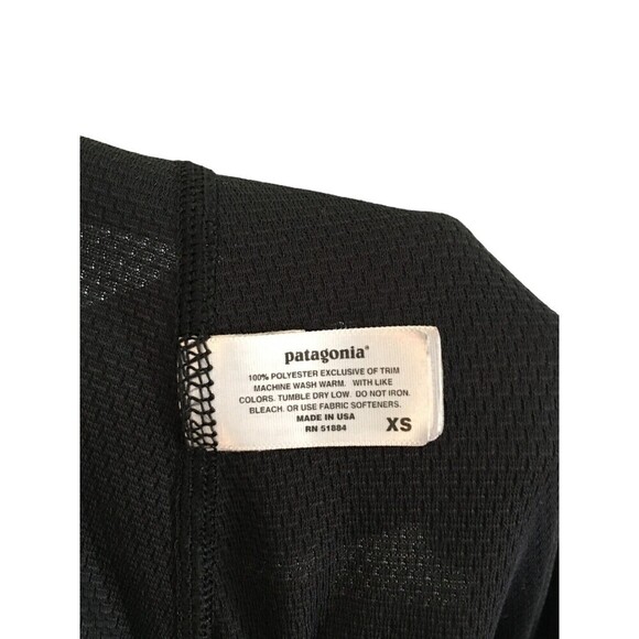 Patagonia Capilene Base Layer Pants Women's Size XS Black Stretch - Picture 7 of 7